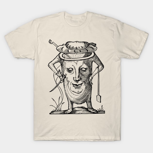 Grotesque #22 The Drolatic Dreams of Pantagruel (1565) T-Shirt by n23tees